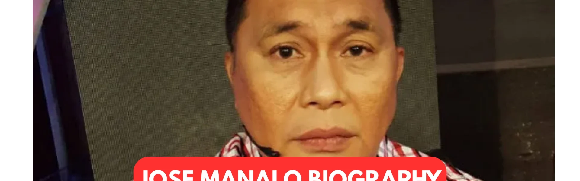 Jose Manalo Biography