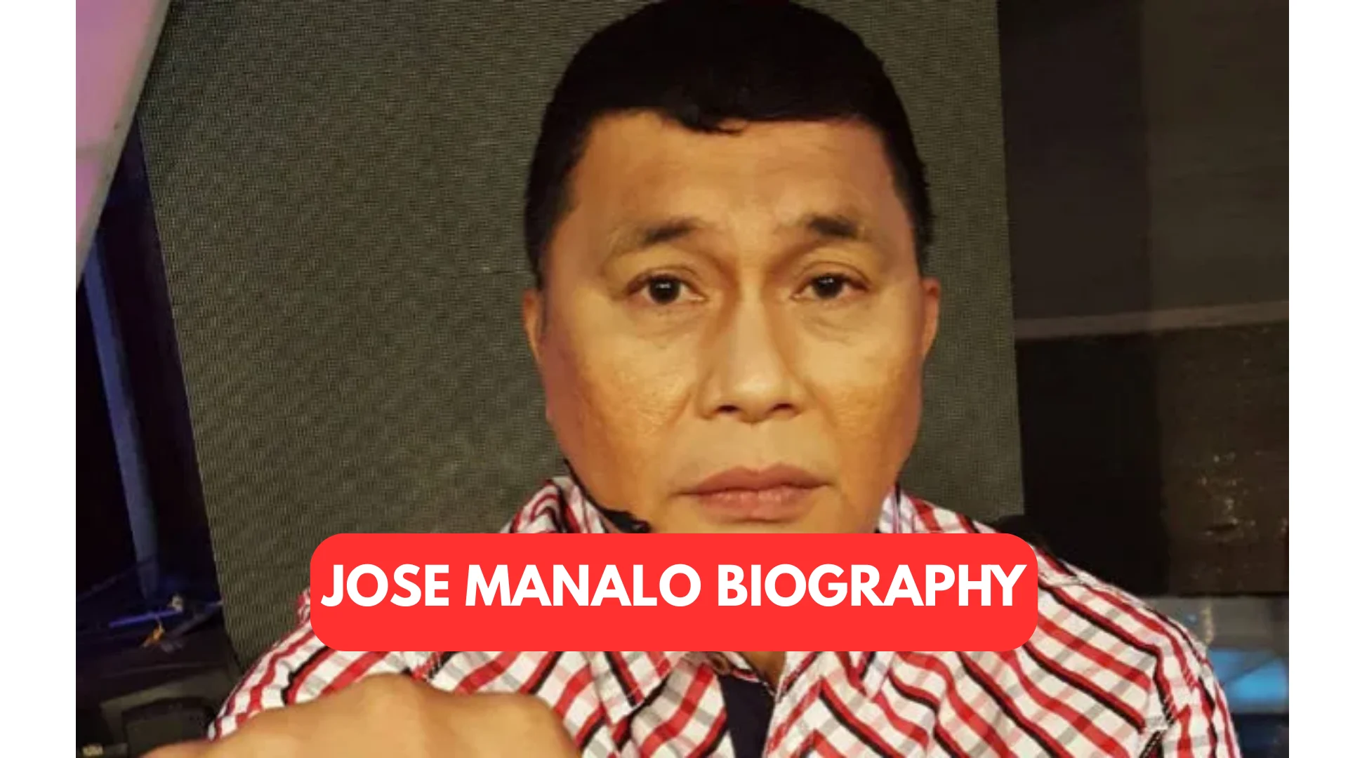 Jose Manalo Biography